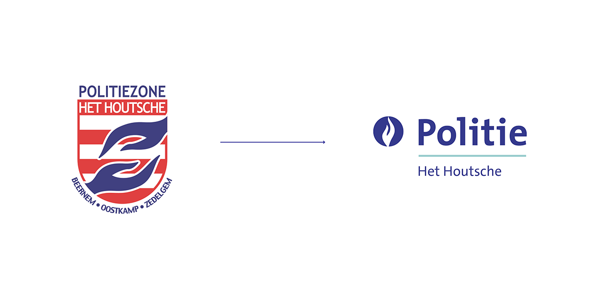 Rebranding politiezone Het Houtsche