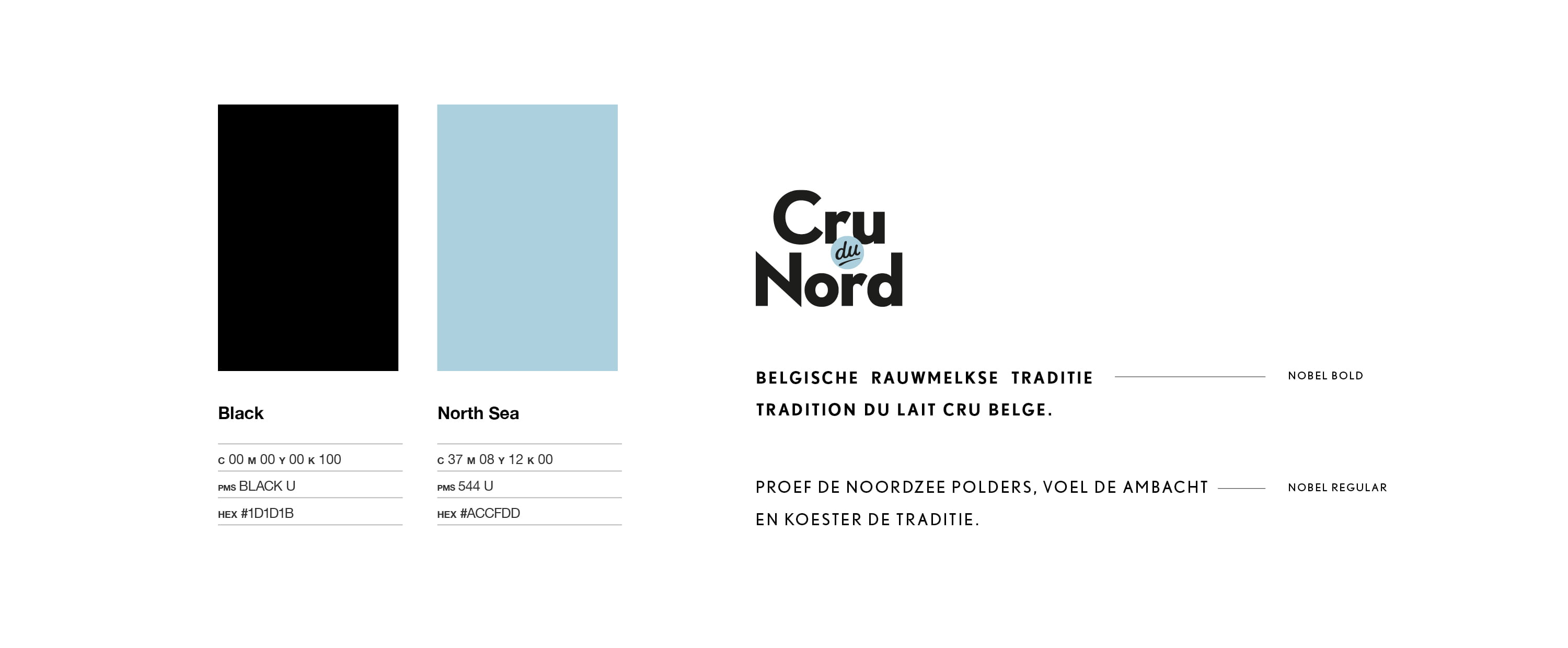 huisstijl Cru du Nord