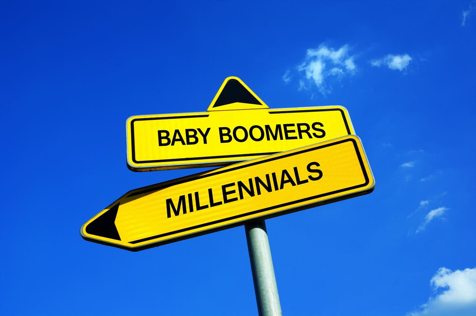 De generation gap tussen millennials en babyboomers op vlak van communicatietools