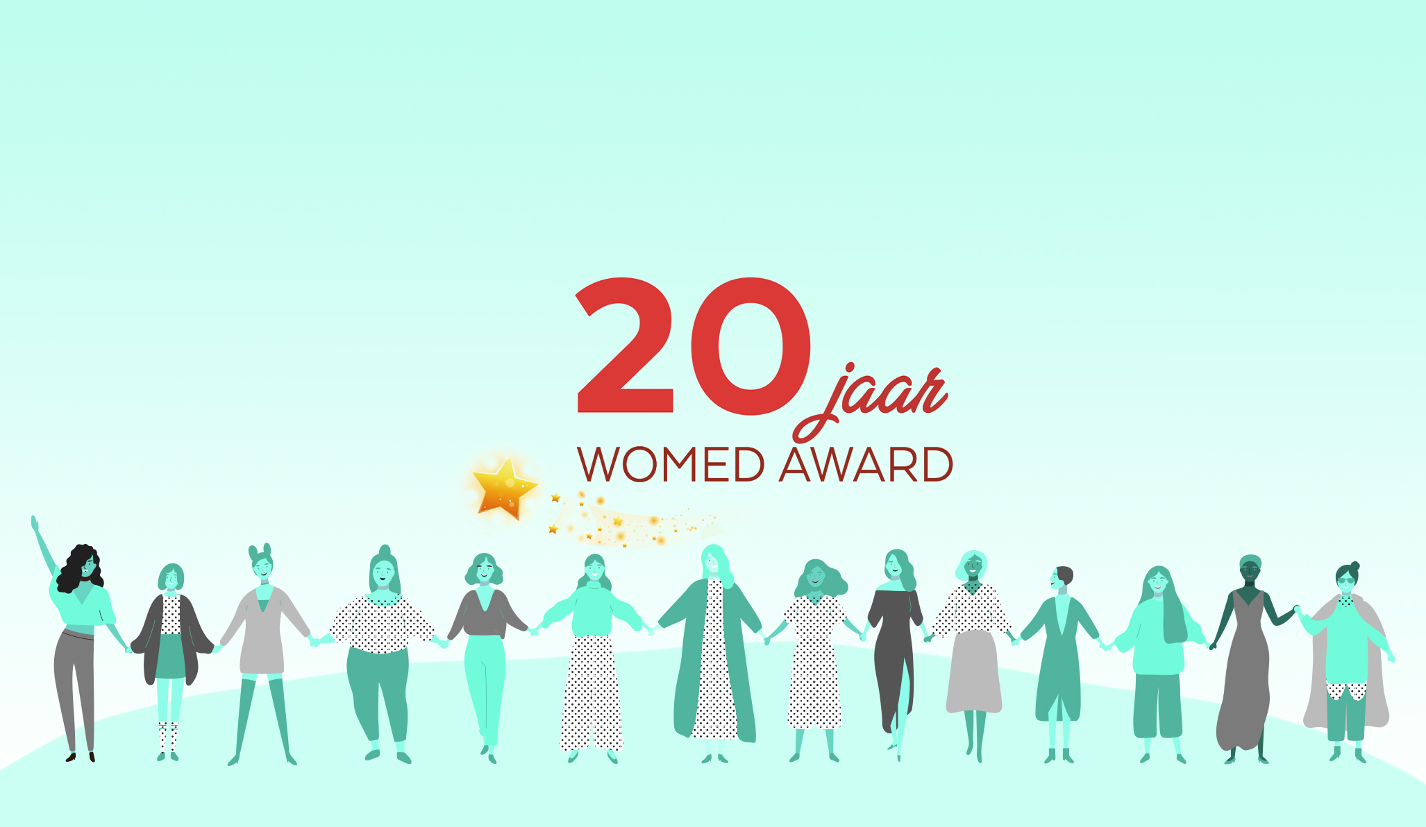 20 jaar WOMED Award: ook Greetje kwam enkele jaren terug als publiekswinnaar uit de bus