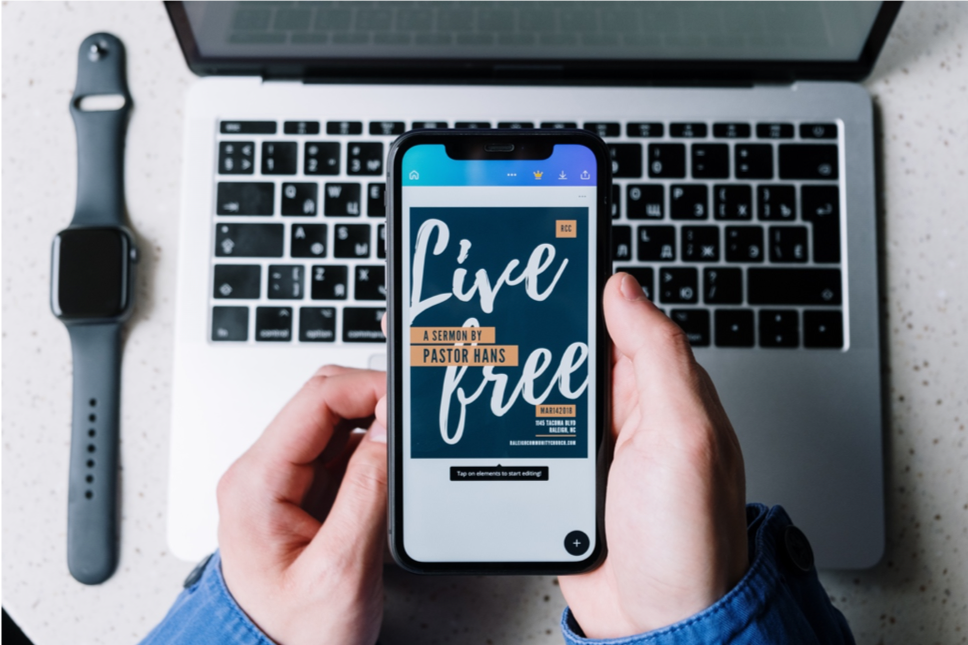 Het online designplatform Canva, altijd en overal beschikbare designs