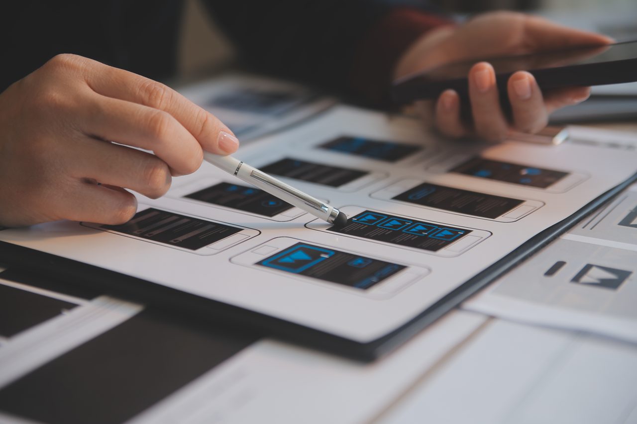 Sitemap en wireframe ontwikkelen
