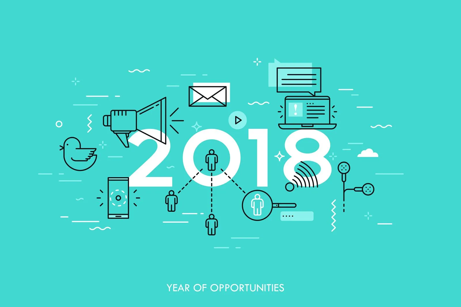 De social media trends voor 2018