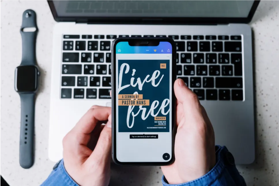 Het online designplatform Canva, altijd en overal beschikbare designs