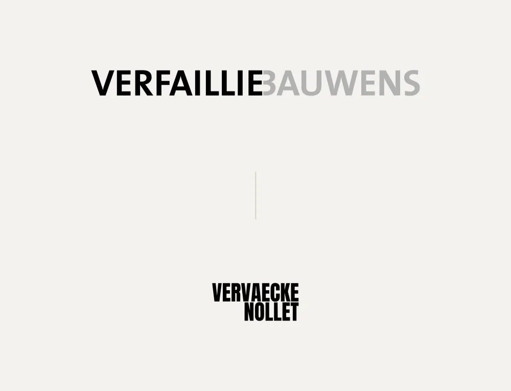 Verfaillie Bauwens Verfaillie Bauwens