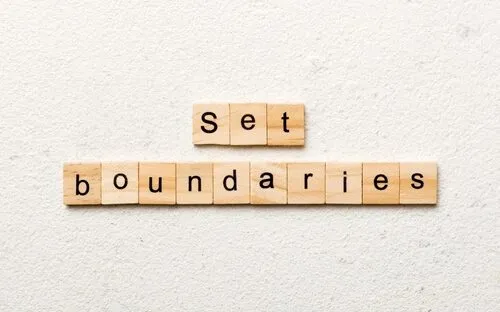 Set boundaries